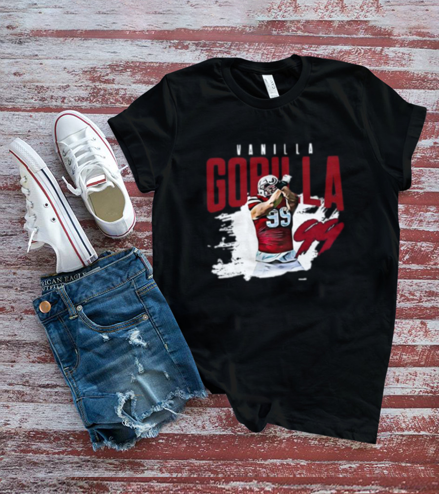 Vanilla Gorilla 99 Football Player T-Shirt
