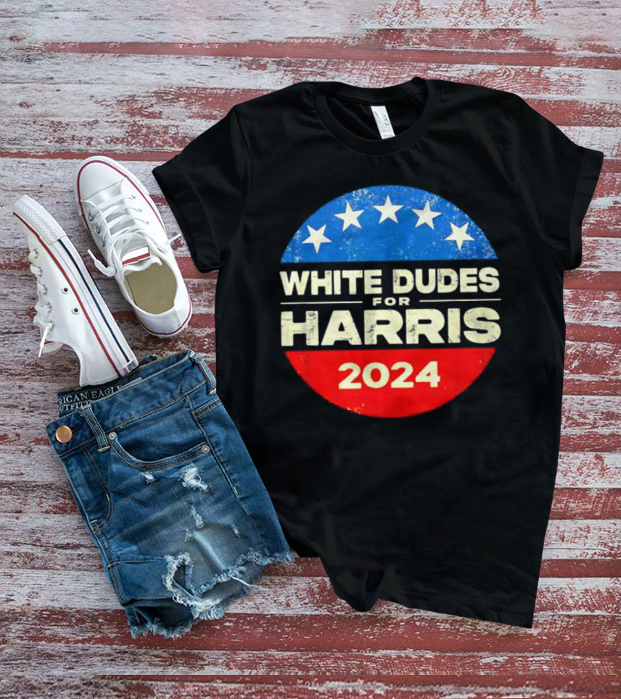 WHITE DUDES FOR HARRIS 2024 T-Shirt
