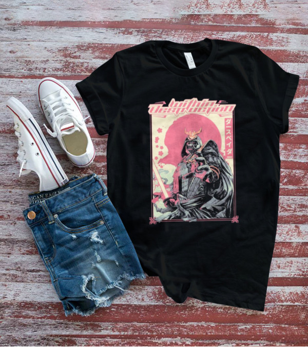 Within Destruction Darth Vaderー Samurai Style Star Wars T-Shirt