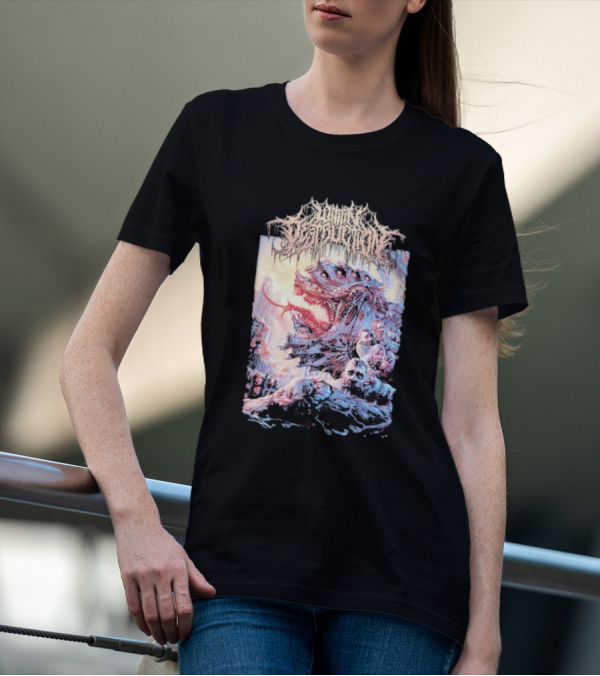 Within Destruction Deathwish Monster Art With Gory Details T-Shirt