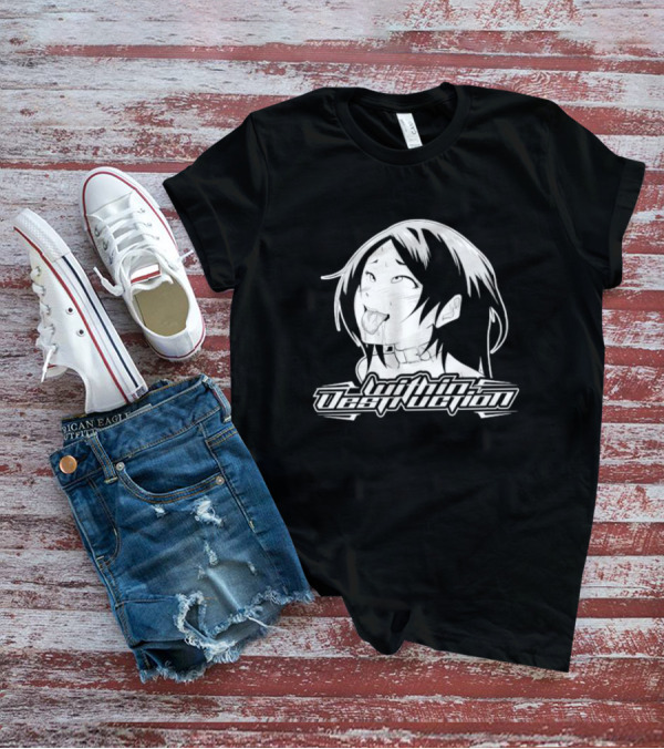 Within Destruction Dabihotion Slampai Anime Girl Graphic T-Shirt