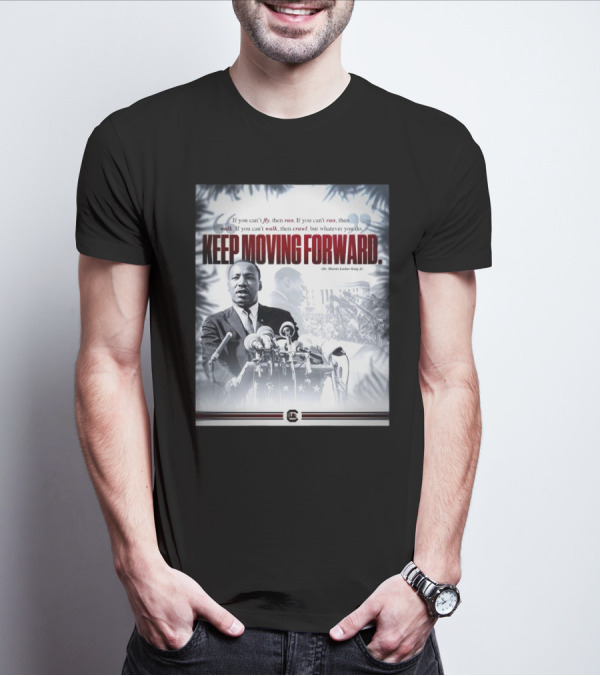 South Carolina Gamecocks Celebrate Dr. Martin Luther King Jr. Keep Moving Forward T-Shirt