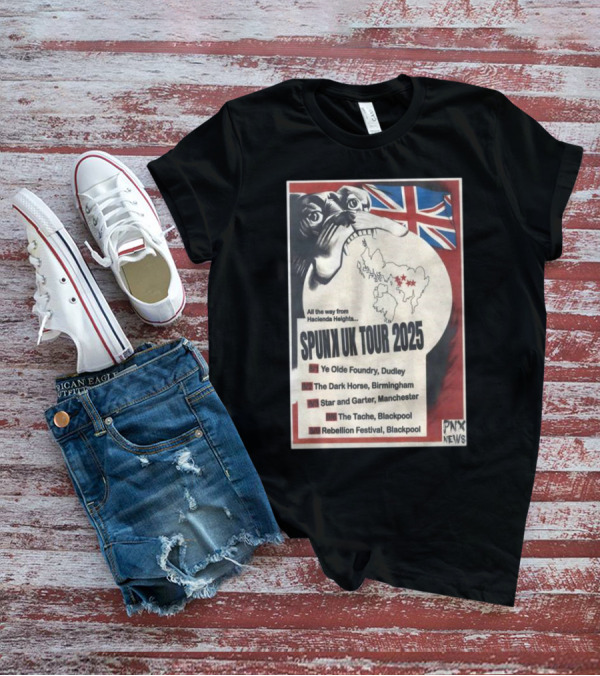 Spunk UK 2025 Tour T-Shirt