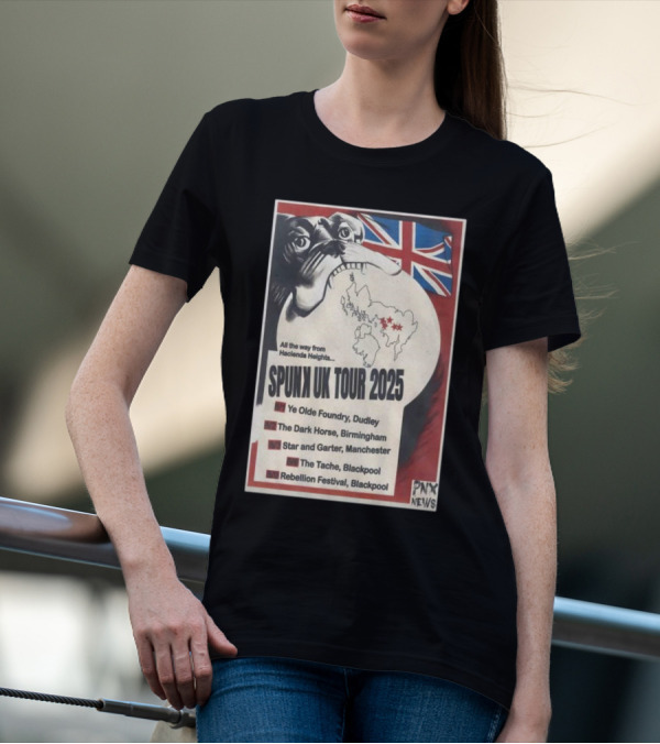 Spunk UK 2025 Tour T-Shirt