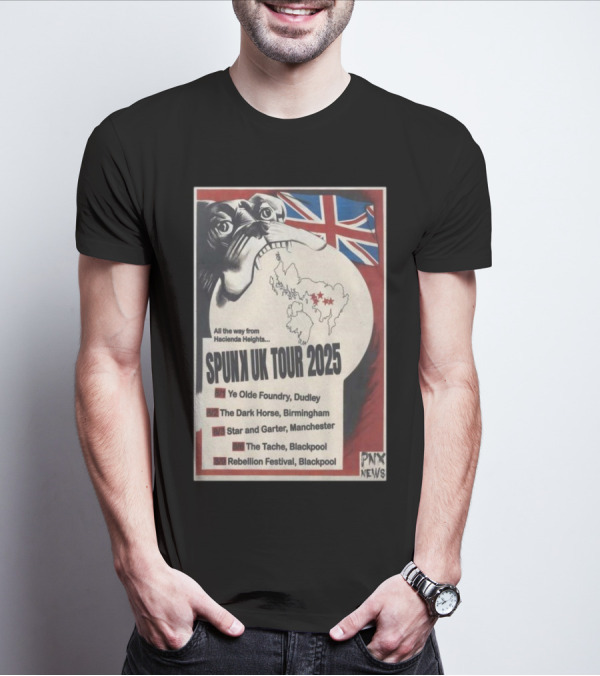 Spunk UK 2025 Tour T-Shirt