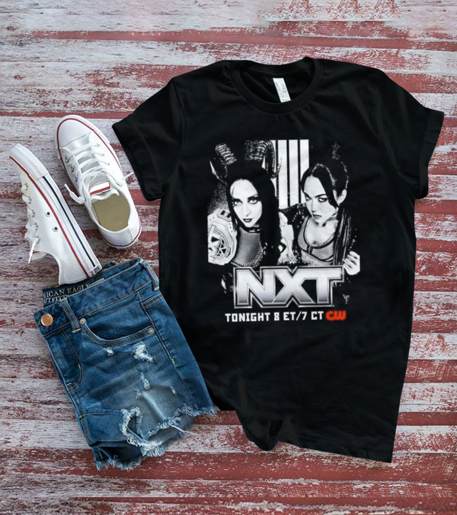 Stephanie Vaquer Roxanne Perez NXT Tonight 8 ET 7 CT WWE T-Shirt