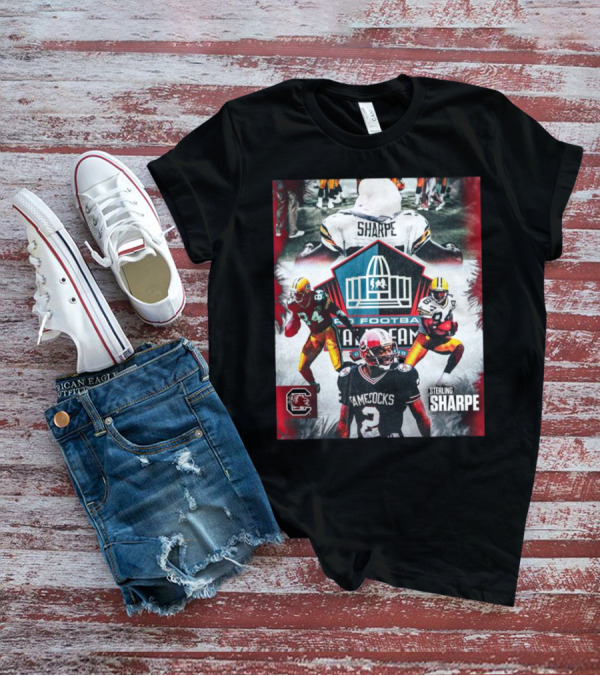 Sterling Sharpe South Carolina Gamecocks Pro Football Hall Of Fame T-Shirt