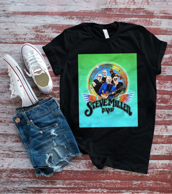 Steve Miller Band 2025 Hitting The Road Tour Vintage Winged Artwork T-Shirt