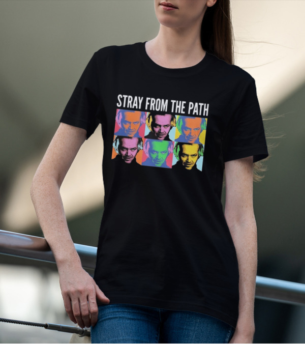 Stray From The Path Kubrick Stare Pop Art Style T-Shirt