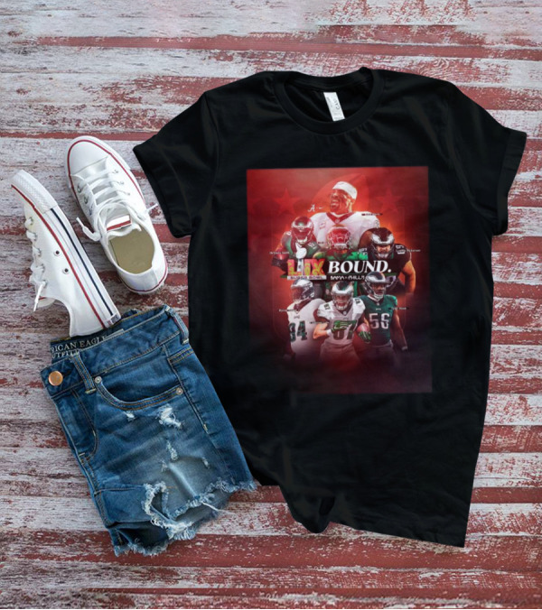 Super Bowl LIX Bound Bama X Philly Jalen Hurts DeVonta Smith Eli Ricks Landon Dickerson Nakobe Dean Brian Branch New T-Shirt