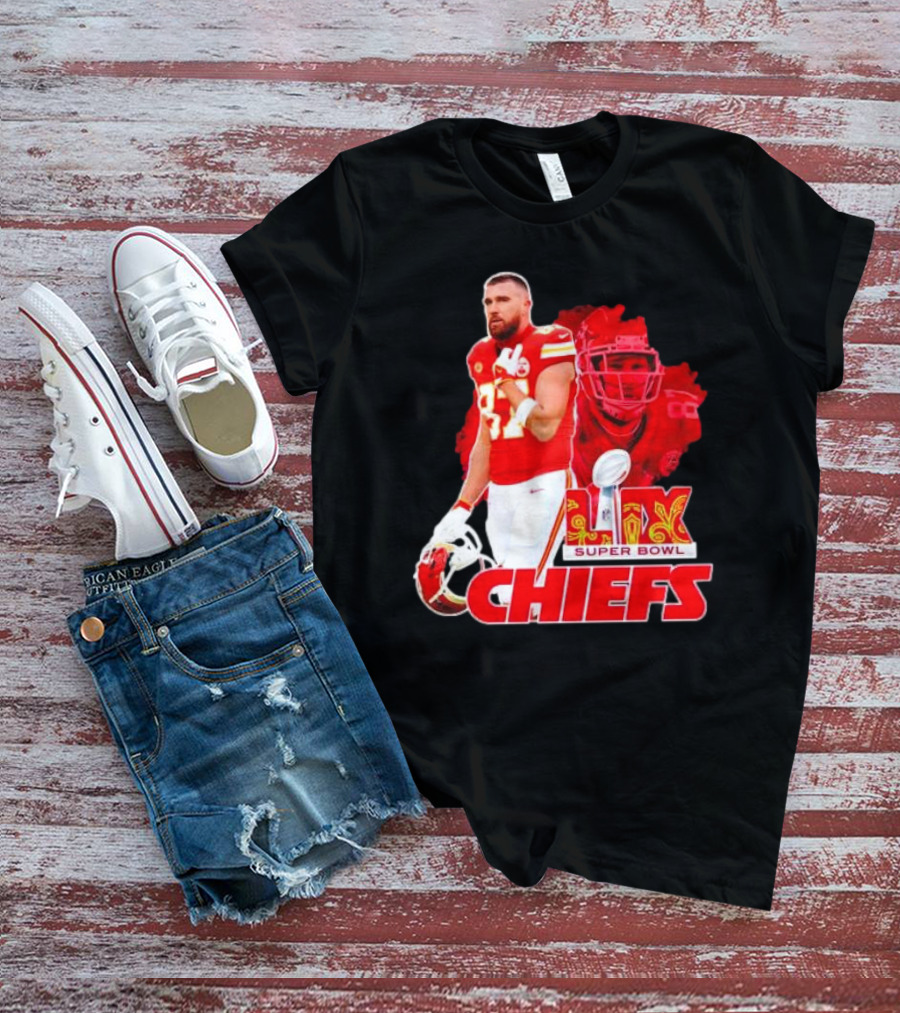 Super Bowl LIX Kansas City Chiefs Travis Kelce Chiefs T-Shirt