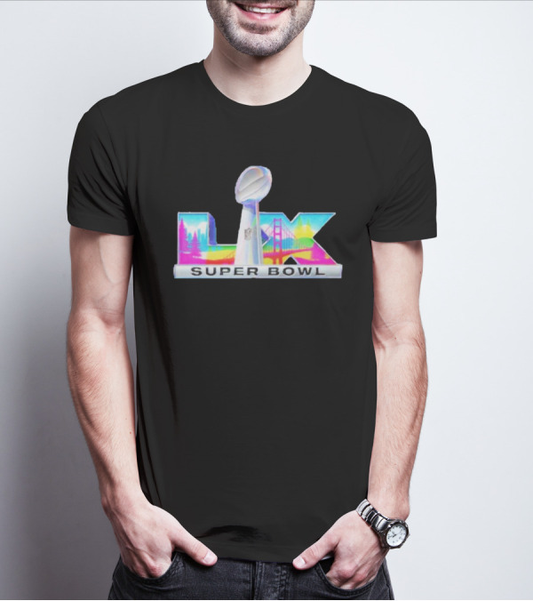 Super Bowl LIX San Francisco Golden Gate Bridge NFL T-Shirt