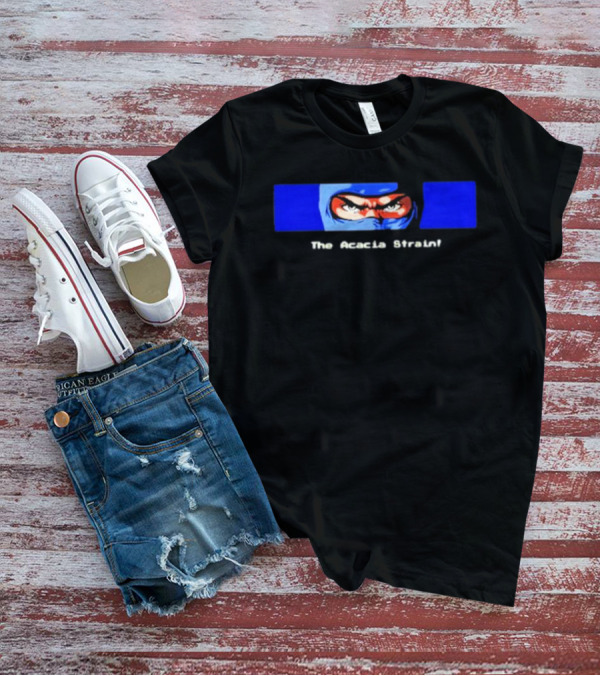 The Acacia Strain Ninja Eyes Blue Artwork T-Shirt