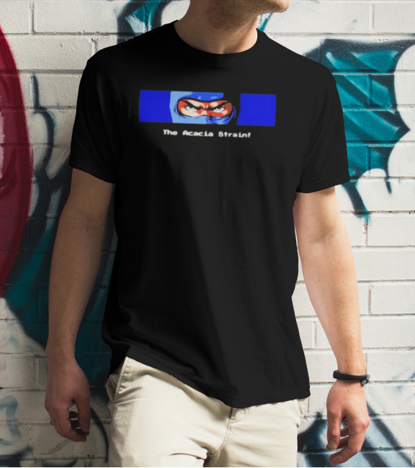 The Acacia Strain Ninja Eyes Blue Artwork T-Shirt