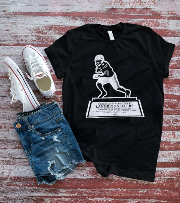 The Heisman Memorial Trophy Lanorris Sellers Football Statue T-Shirt