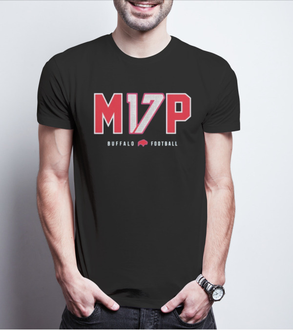Buffalo Football M17P Josh Allen MVP T-Shirt