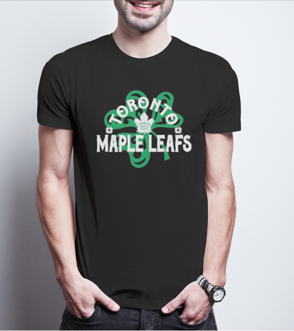 Toronto Maple Leafs St. Patrick’s Day Shamrock Richmond T-Shirt