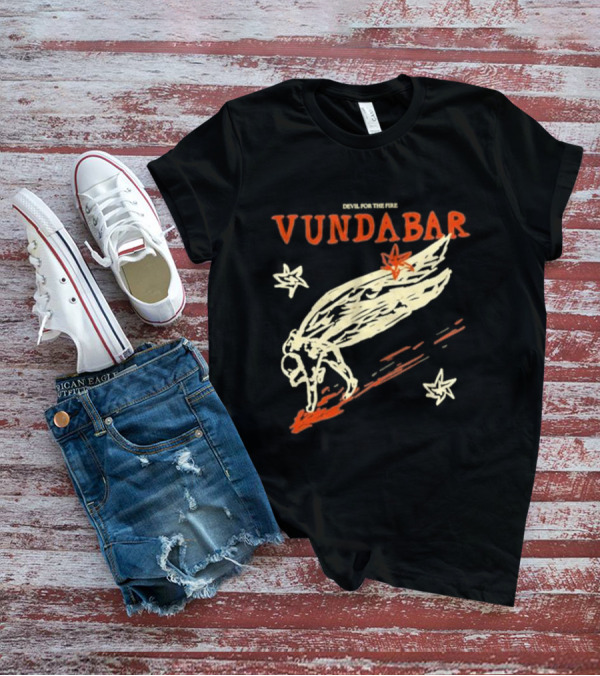 Vundabar Devil For The Fire Winged Creature And Stars T-Shirt