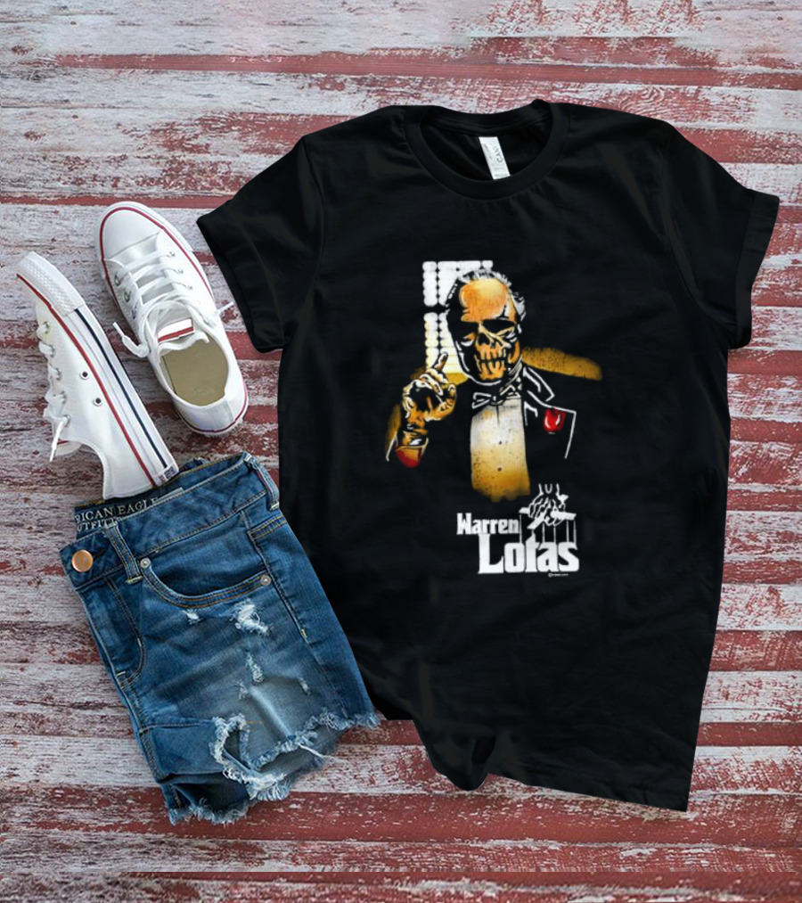 Warren Lotas The Don The Godfather Skeletal Figure Gesture T-Shirt