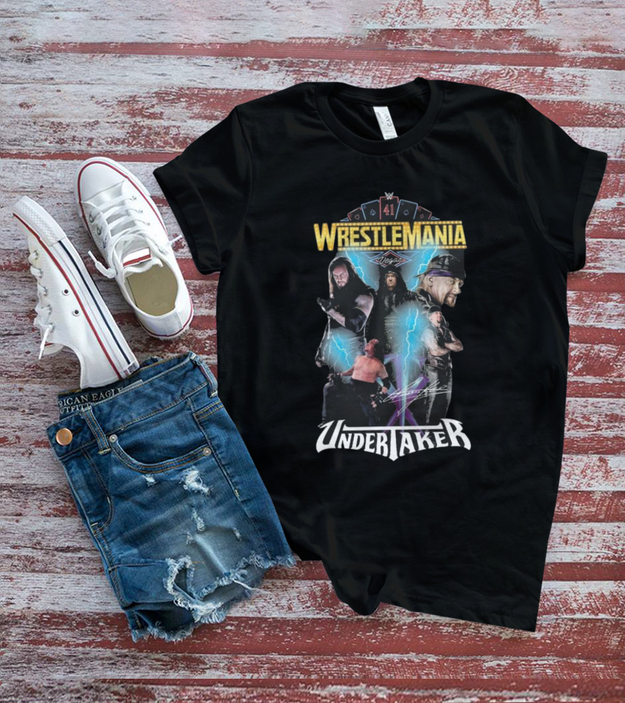 WrestleMania 41 Vegas The Undertaker 2025 T-Shirt
