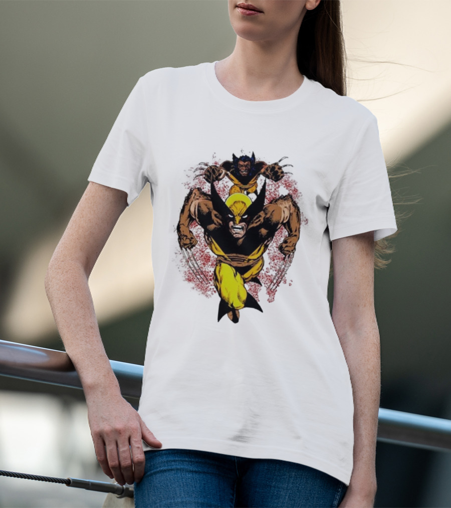 2025 Wolverine And Sabretooth Marvel Ashtro Logan T-Shirt