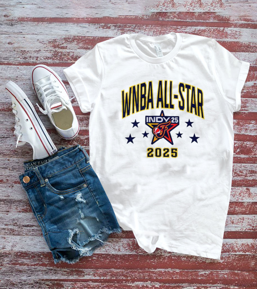 WNBA All-Star Indy 2025 Star Logo 2026 T-Shirt