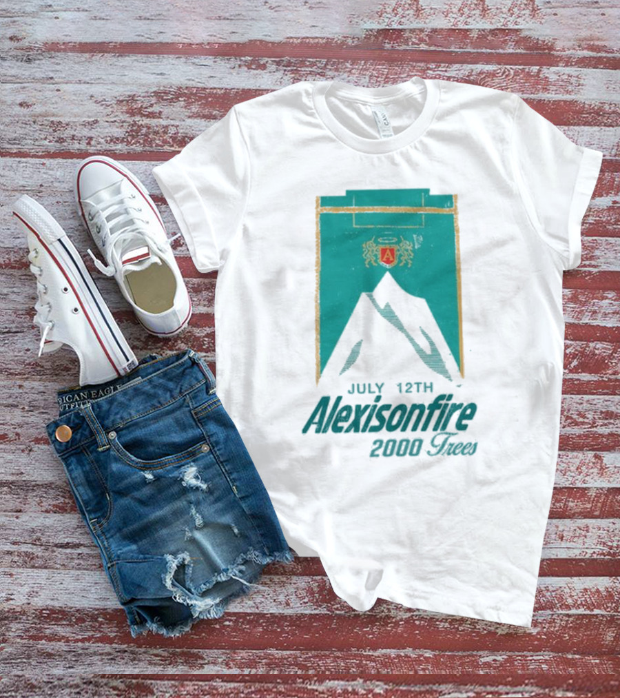 Allotment Trees X Alexisonfire July 12th 2005 Tour T-Shirt