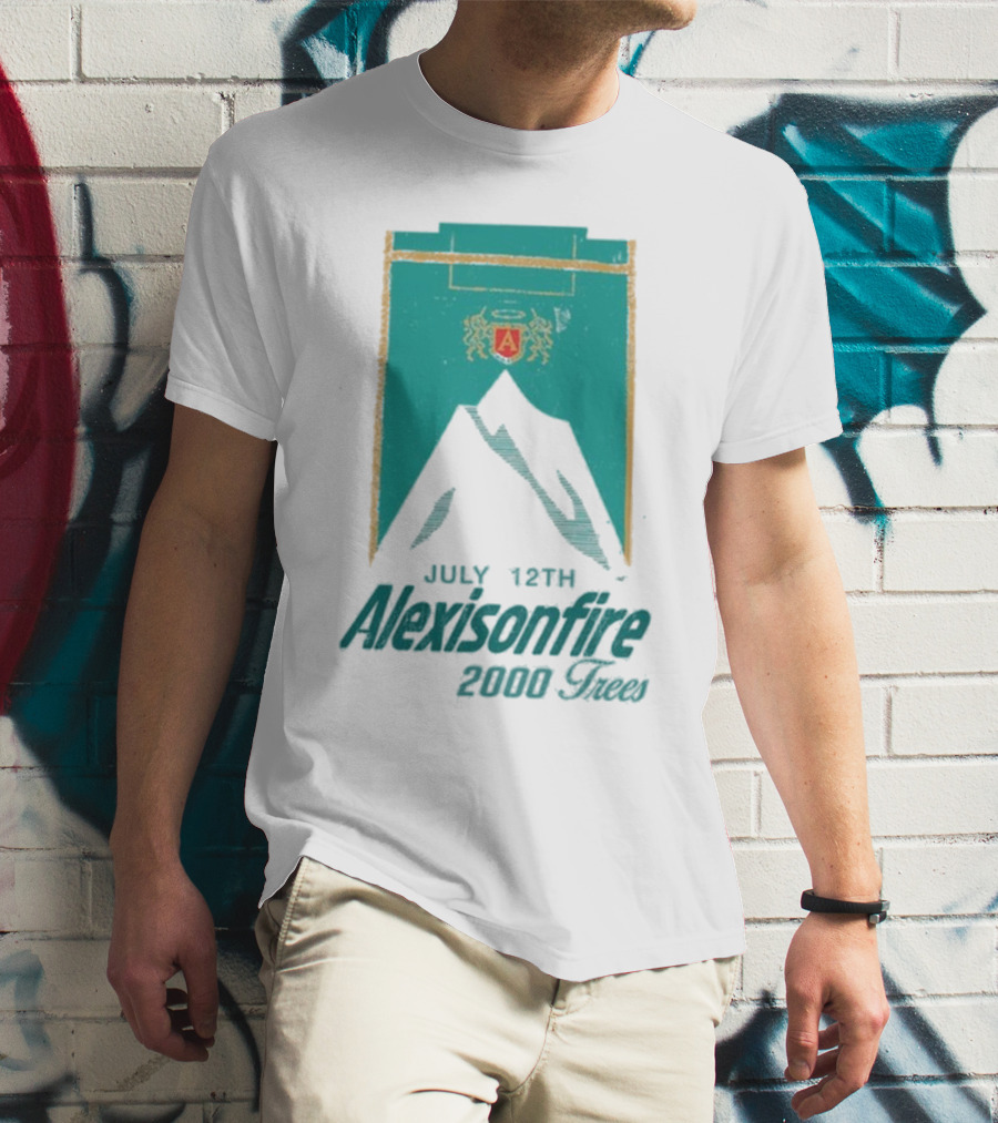 Allotment Trees X Alexisonfire July 12th 2005 Tour T-Shirt