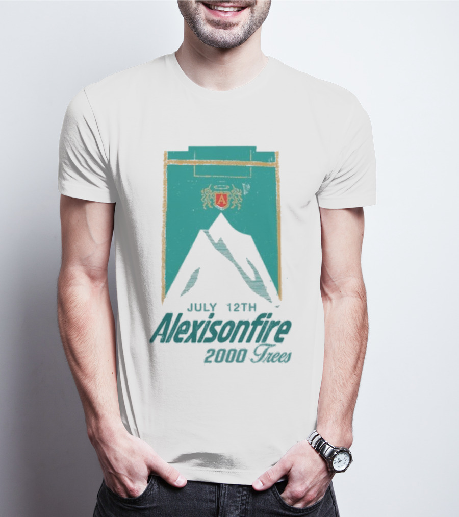 Allotment Trees X Alexisonfire July 12th 2005 Tour T-Shirt