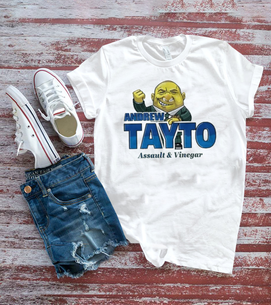 Andrew Tayto Assault & Vinegar Waterford Whispers Charity T-Shirt