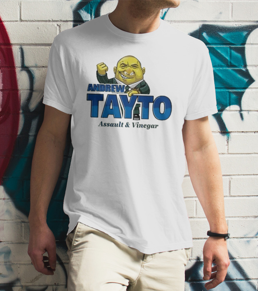 Andrew Tayto Assault & Vinegar Waterford Whispers Charity T-Shirt