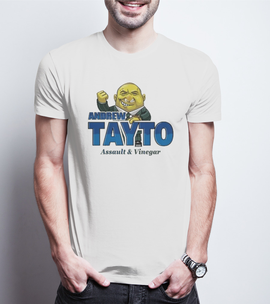 Andrew Tayto Assault & Vinegar Waterford Whispers Charity T-Shirt