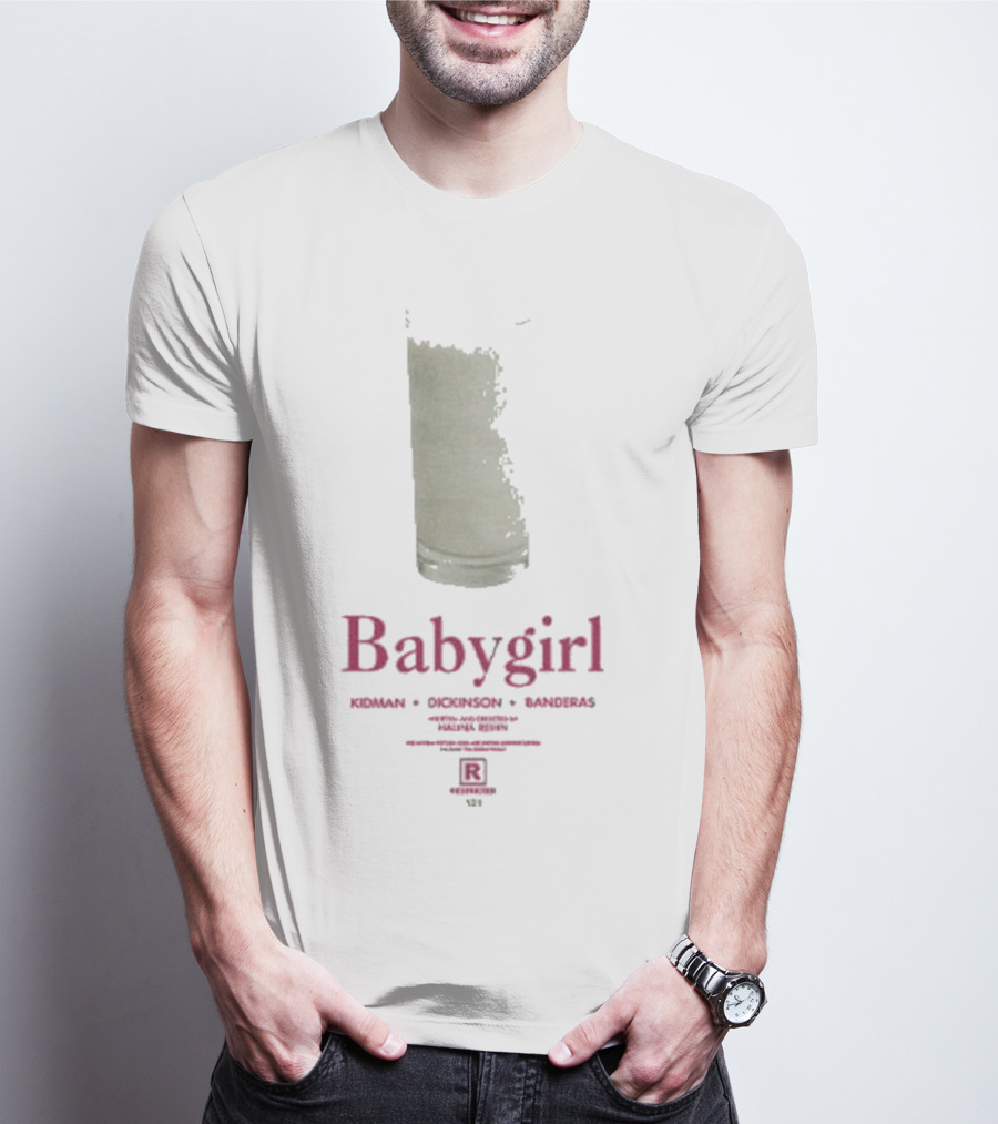 Babygirl Milk Drinking Kidman Johnson Coolidge Design T-Shirt