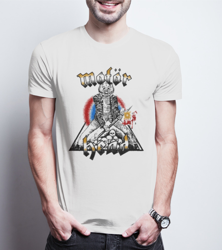 Beyond Human Limb From Limb Heavy Metal Skull Art T-Shirt