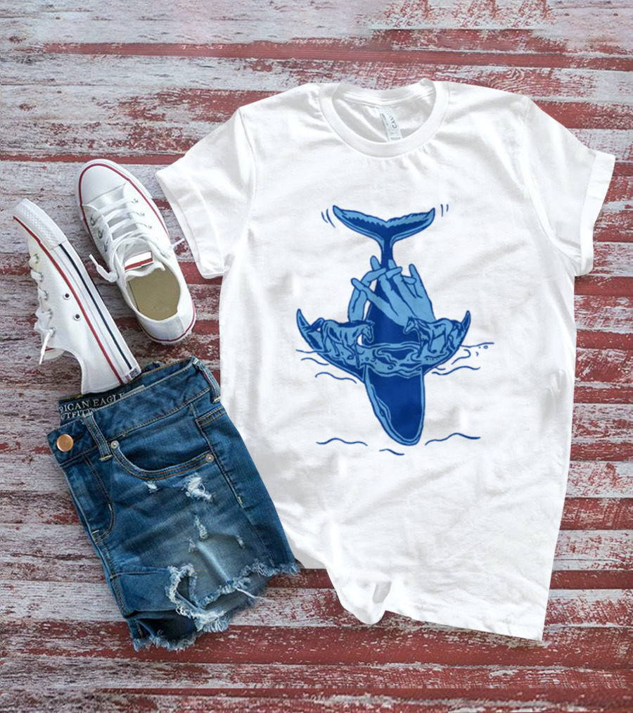 Billie Marten Whale With Hands And Horses T-Shirt