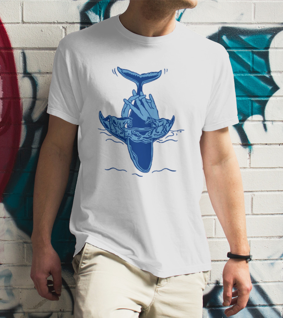 Billie Marten Whale With Hands And Horses T-Shirt