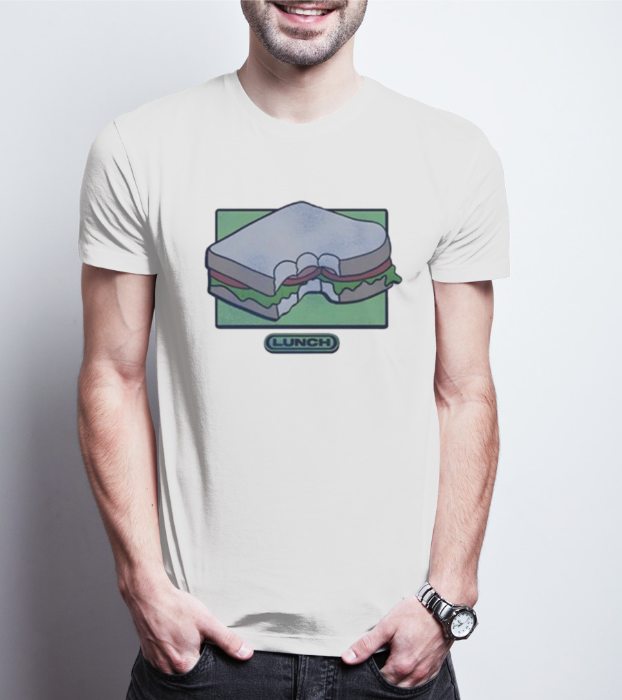 Billie X Lost Love Blue Lunch Sandwich Icon With Bite T-Shirt