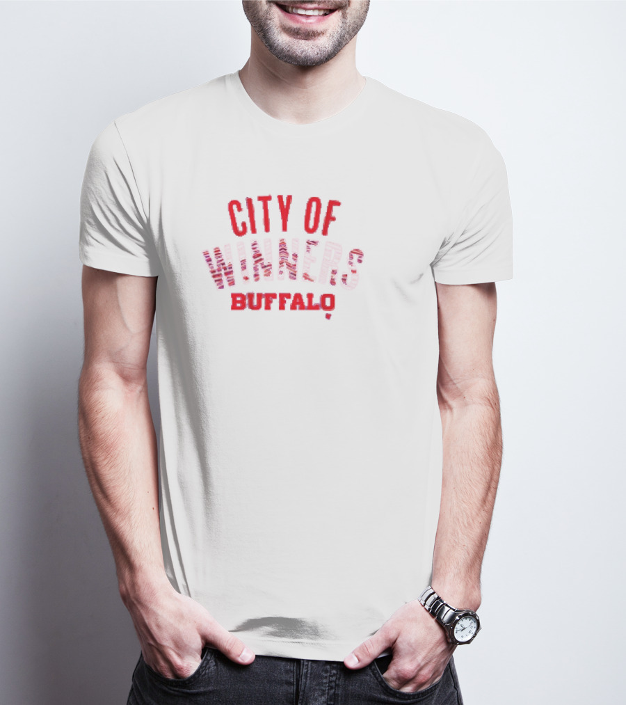 Buffalo City Of Winners Football T-Shirt