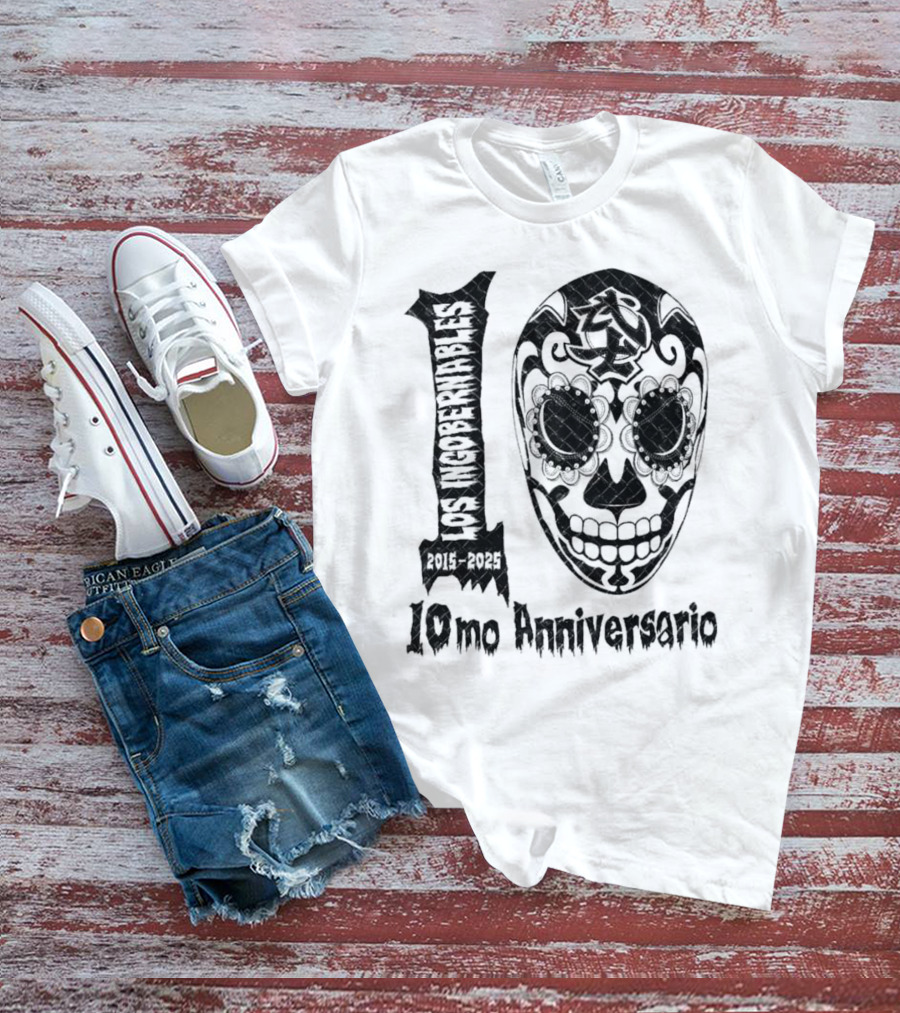 Los Ingobernables 10mo Aniversario BUSHI X LIJ 2025 T-Shirt