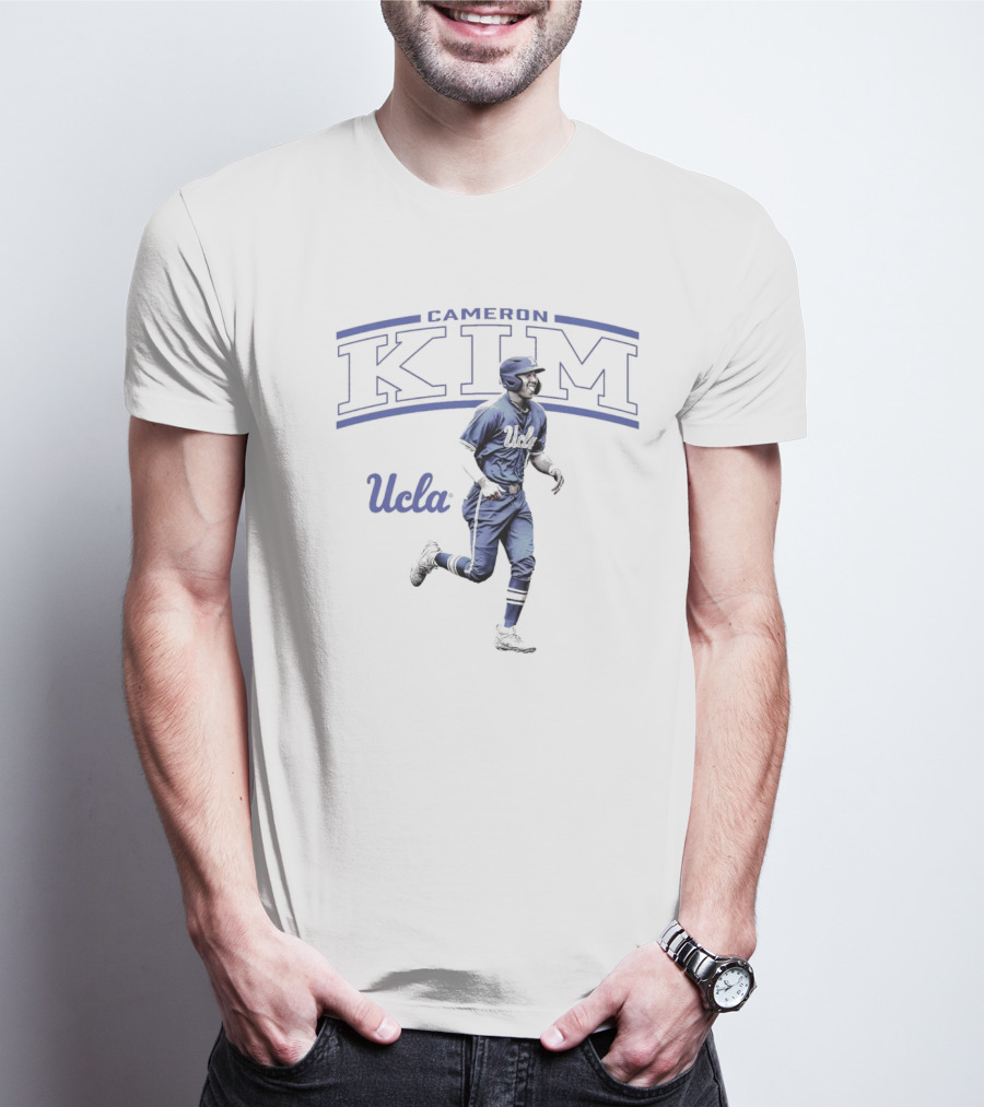 Cameron Kim UCLA Bruins Baseball 2025 NCAA Big Ten Conference T-Shirt