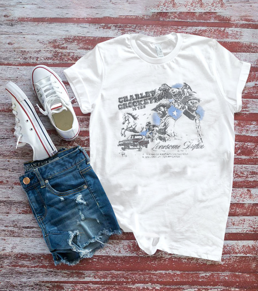 Charley Crockett Lonesome Drifter Pleased To Remember T-Shirt