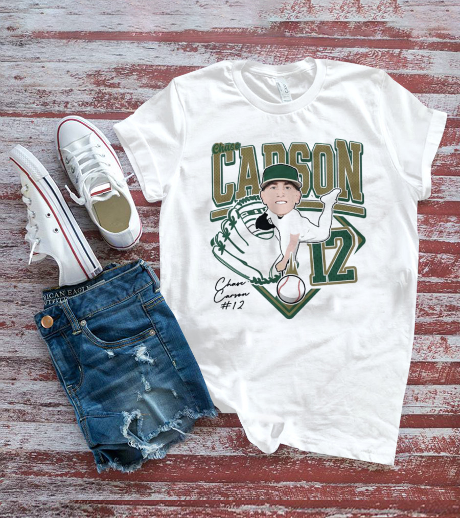 Chase Carson Baseball 2025 Pitcher 12 T-Shirt