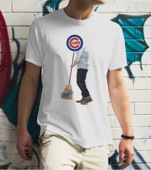 Chicago Cubs Sweeping Los Angeles Dodgers Meme T-Shirt