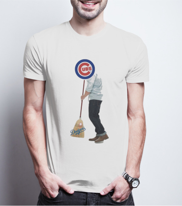 Chicago Cubs Sweeping Los Angeles Dodgers Meme T-Shirt