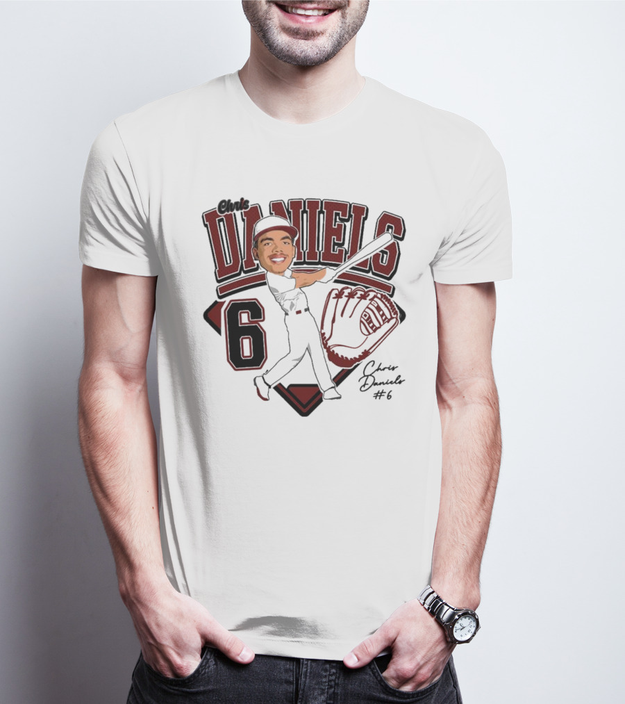 Daniels 6 Baseball Chris 2025 T-Shirt