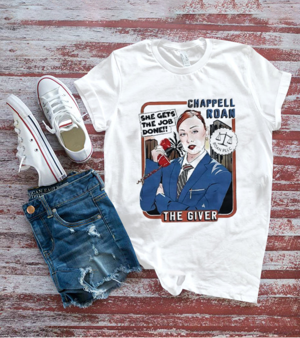 Chappell Roan The Giver Blue Suit Red Rose T-Shirt