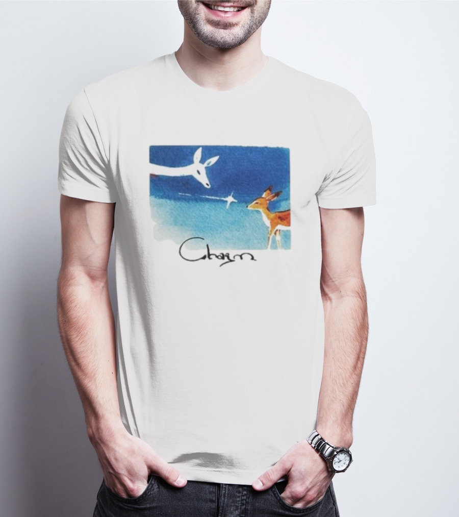 Clairo Charm Deer Artwork Benefit T-Shirt