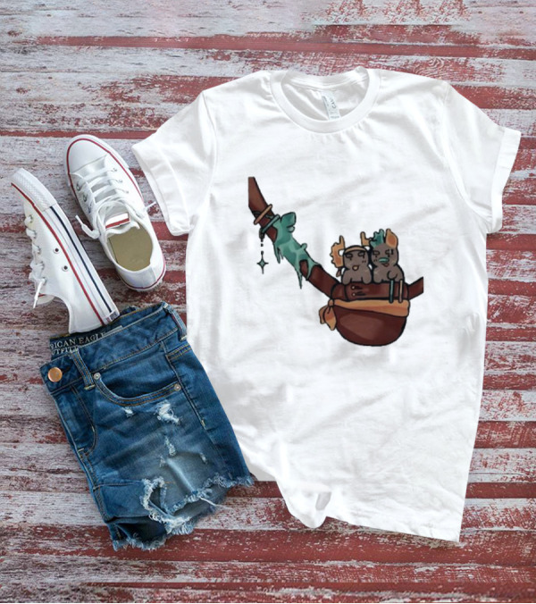 Coilpunk Steam Coil Phighting In A Bag Wizard Staff Adventure T-Shirt