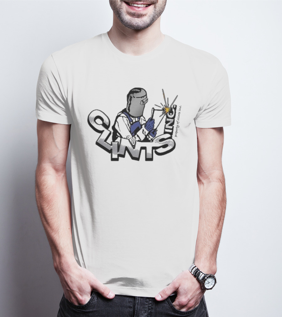 Clintsinc Mechanic Welding Torch Iconic Character T-Shirt