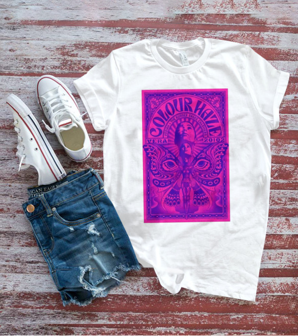 Colour Haze Vera Groningen Netherlands Feb 20 2025 Josiah The Rubber Snake Charmers T-Shirt